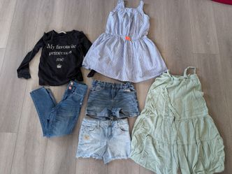 6 piece girls bundle size 6-7