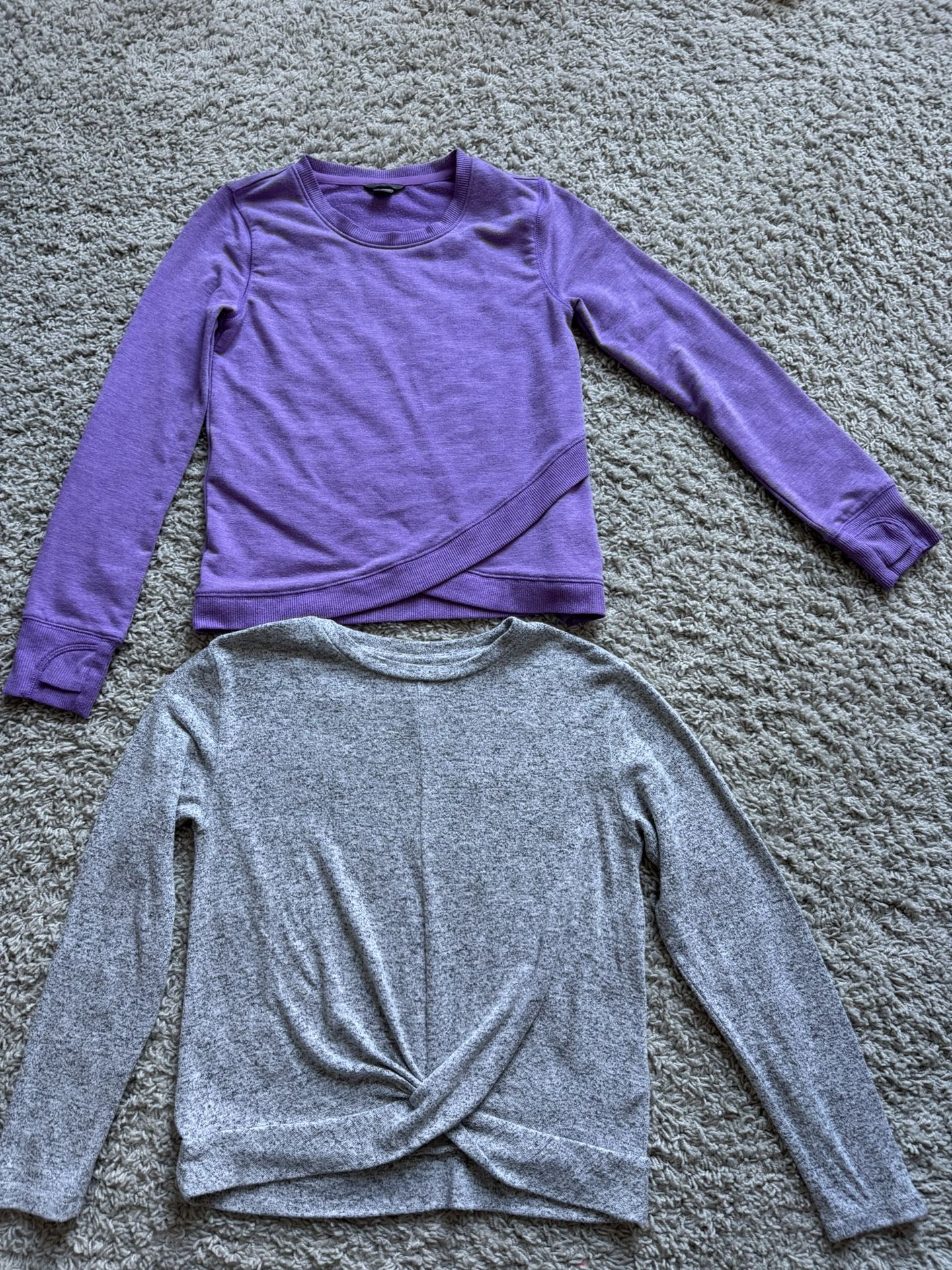 Girls Size 10-12 Long Sleeve Top