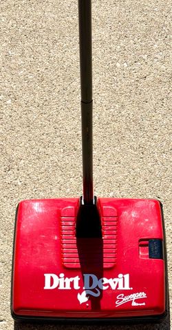 Red Devil Mechanical Floor Sweeper! Used great condition!
