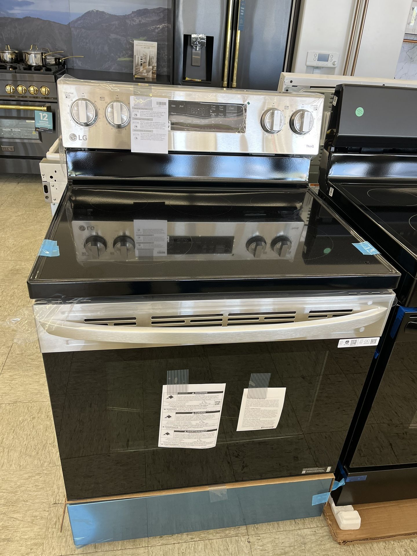 New LG Electric Range Freestanding - Financing Available With $10 Down