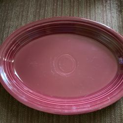 🌈 Fiesta Platter – 13¾” Serving Plate 🍽️.  Plum?