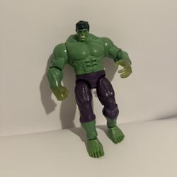 Disney Hulk Power Icons Talking Action Figure - Light Up Hands - Tested