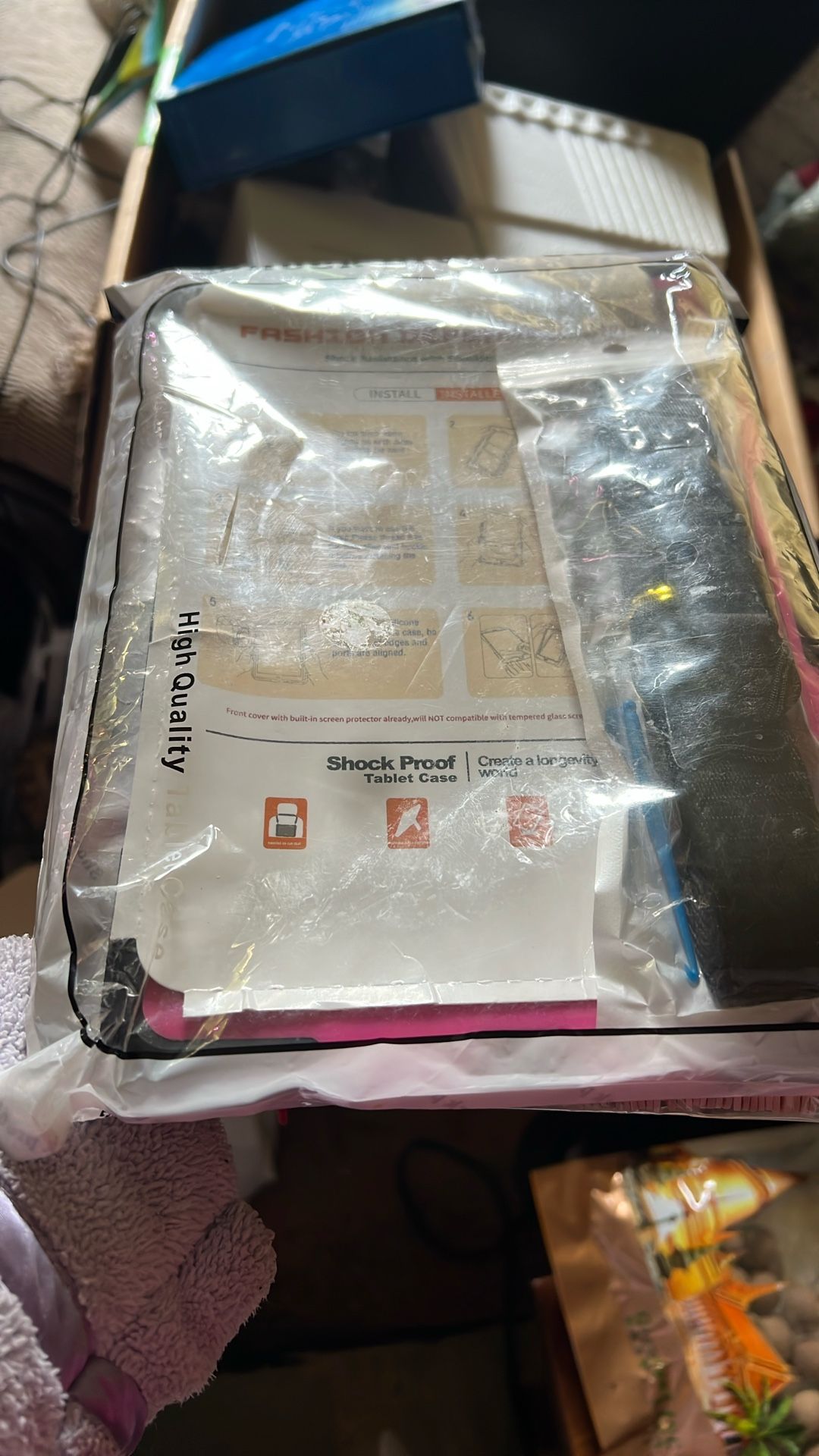 Shockproof Fashion Tablet Case In Pink