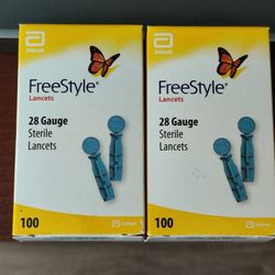 200 PCs Freestyle Lancets 28 Gauge