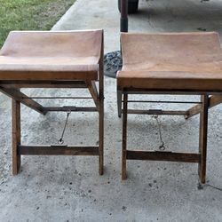 Unique Rustic Stools