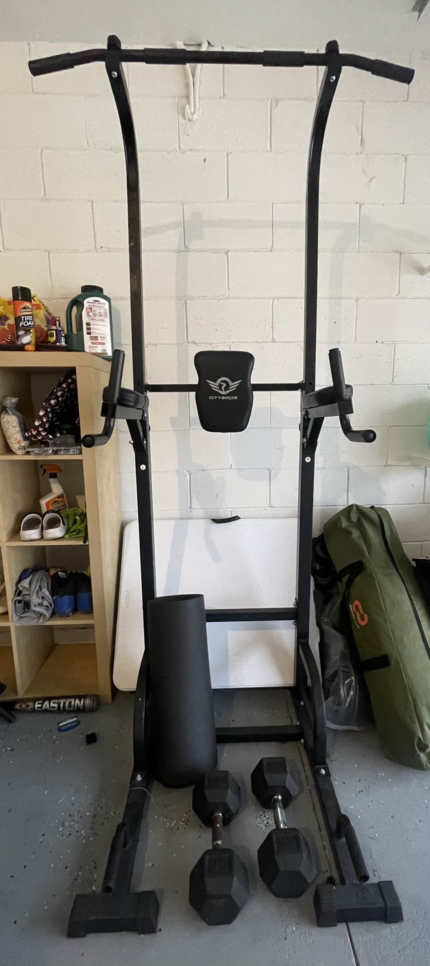 Pull-up And 2 35 Dumbbells