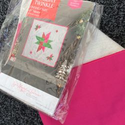 Holiday Twinkle Square Sewing Kit 20”x20”