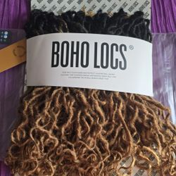 Boho Locs- HOT FUDGE
