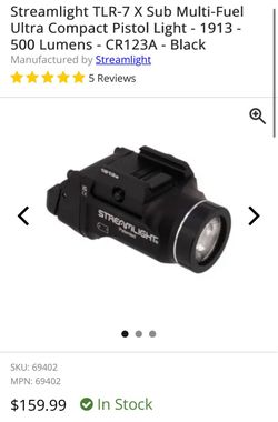 Streamlight TLR-7 X Sub