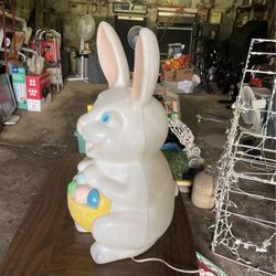 Easter Bunny Blow mold 