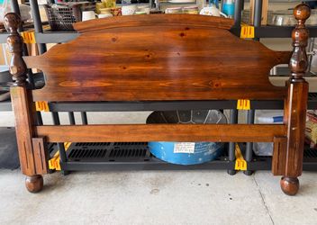 Vintage Pine Full/Queen Headboard