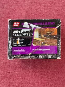Grip Rite #6 x 2" General Purpose Screws 145ct