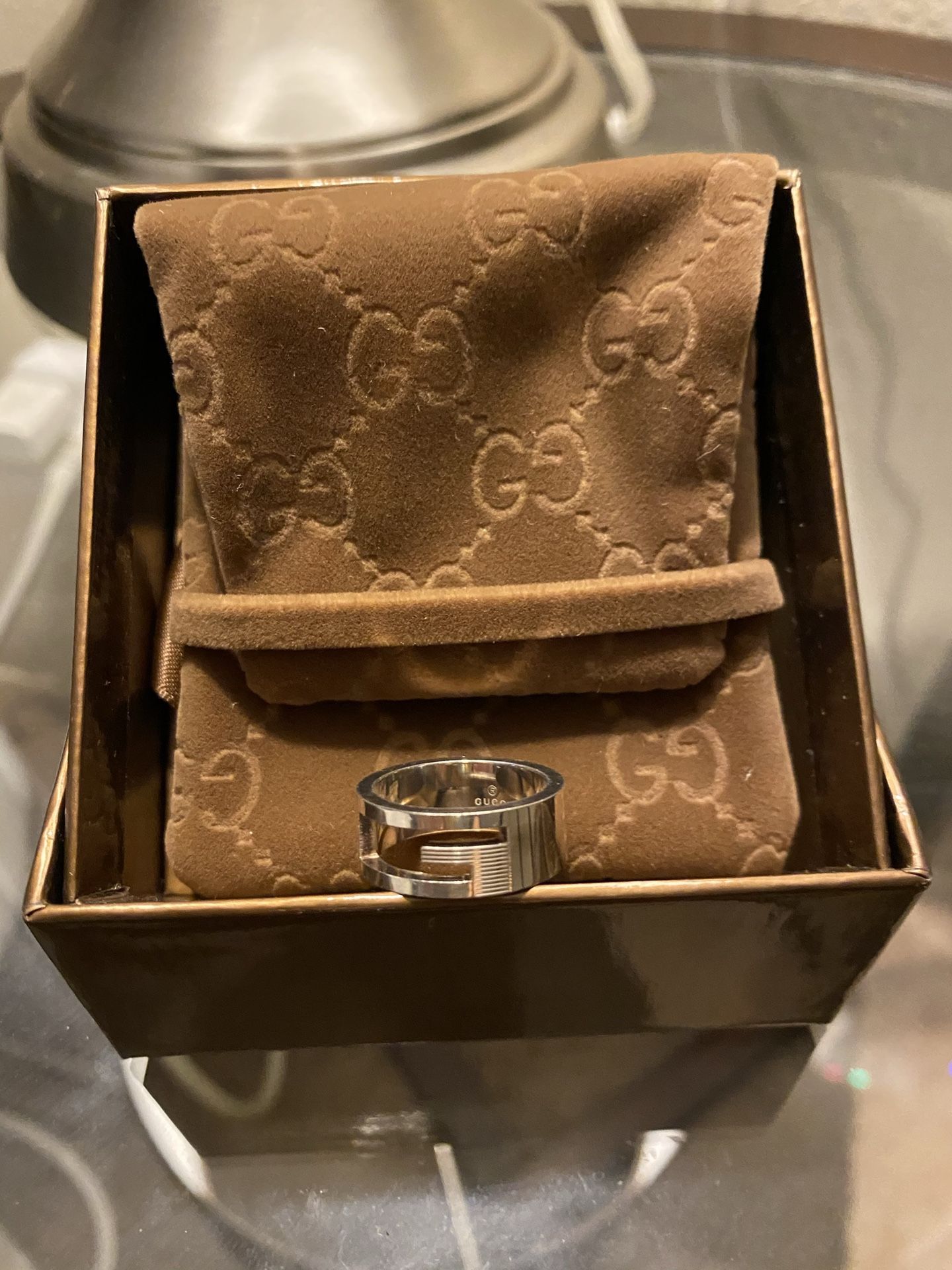 ♥️💯Authentic Gucci Silver Ring 92.5