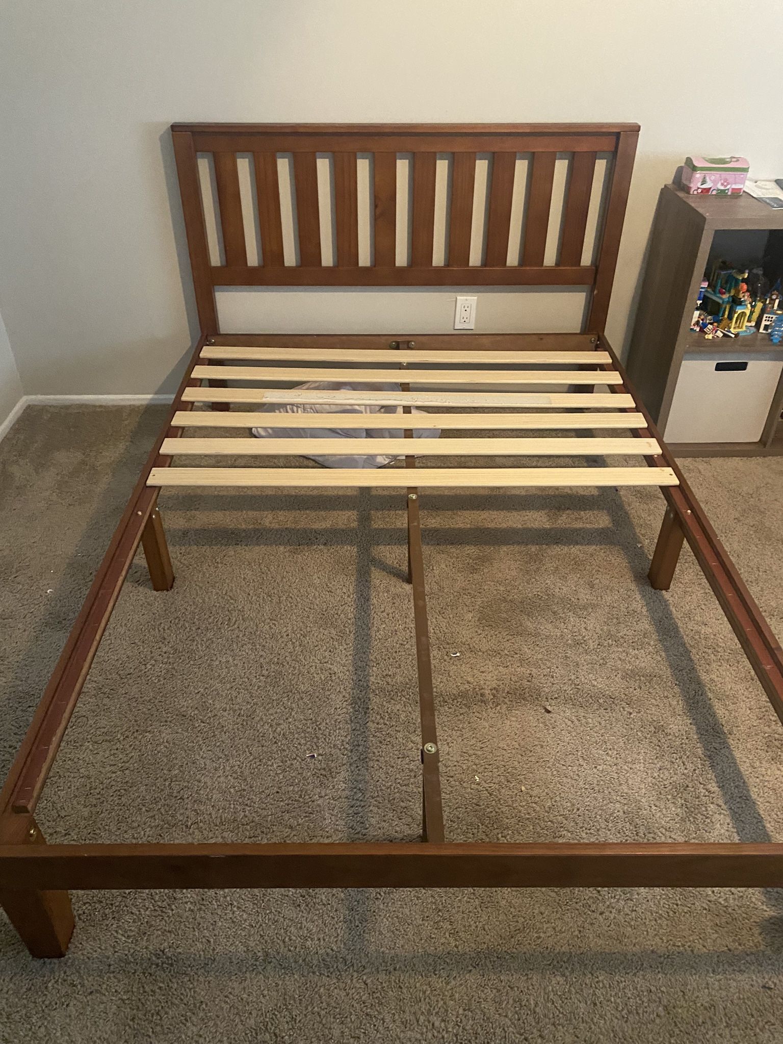 Full Bed frame And Mattress $25
