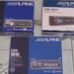 Alpine Am/fm CD /MP3/WMA/AAA  Players For  Vehicles (3)