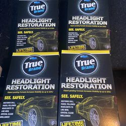 True Brand Headlight Restoration Kit 
