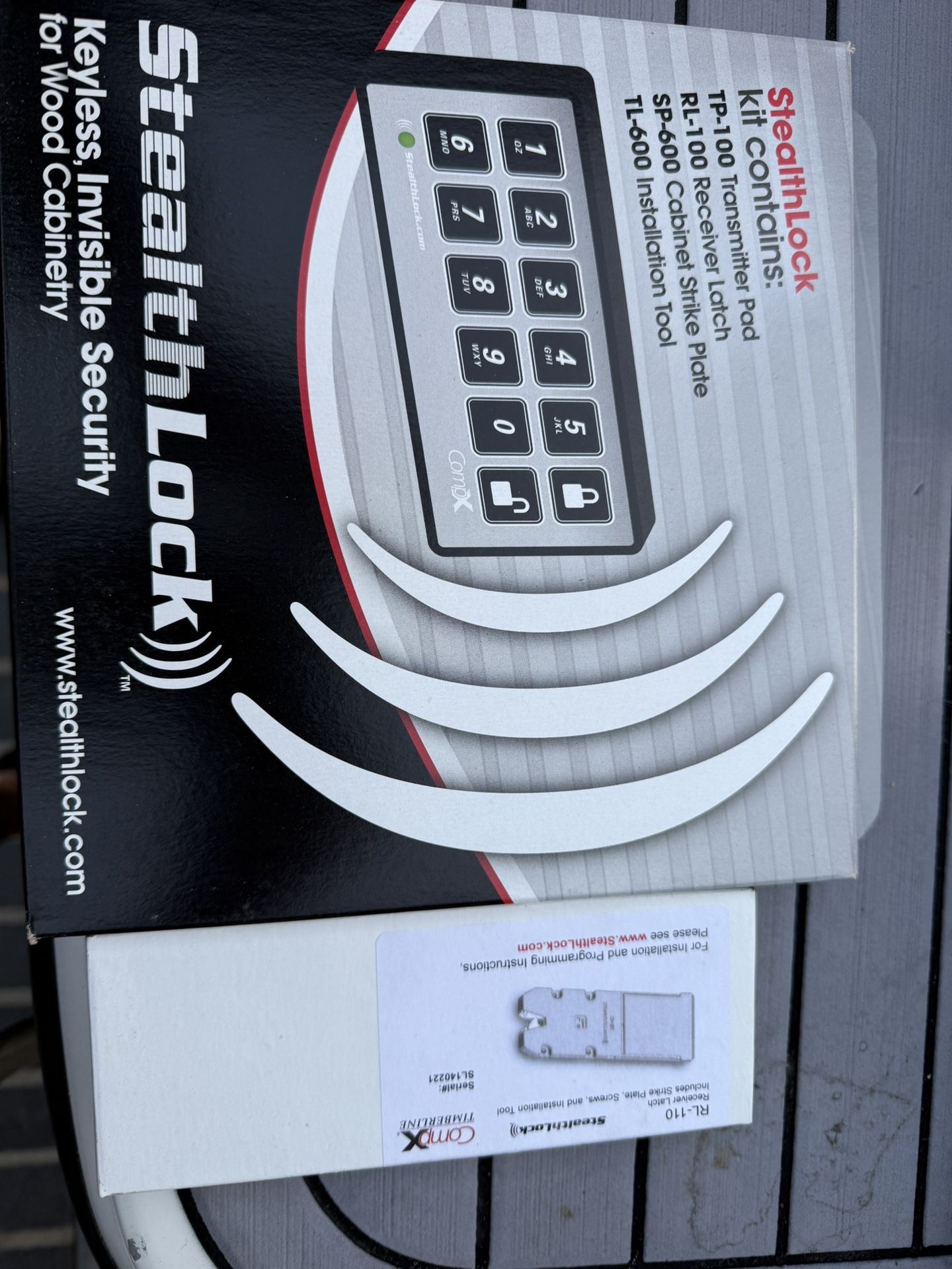 Stealth Lock Keyless Invisible Security Cabinets