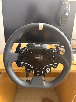 Moza R3 Wheel and Pedals