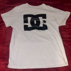 White DC Shoes T Shirt
