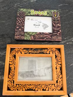 Two Hawaii Picture Frames