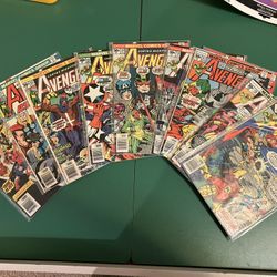 1976 Bronze Age Avengers Comics 