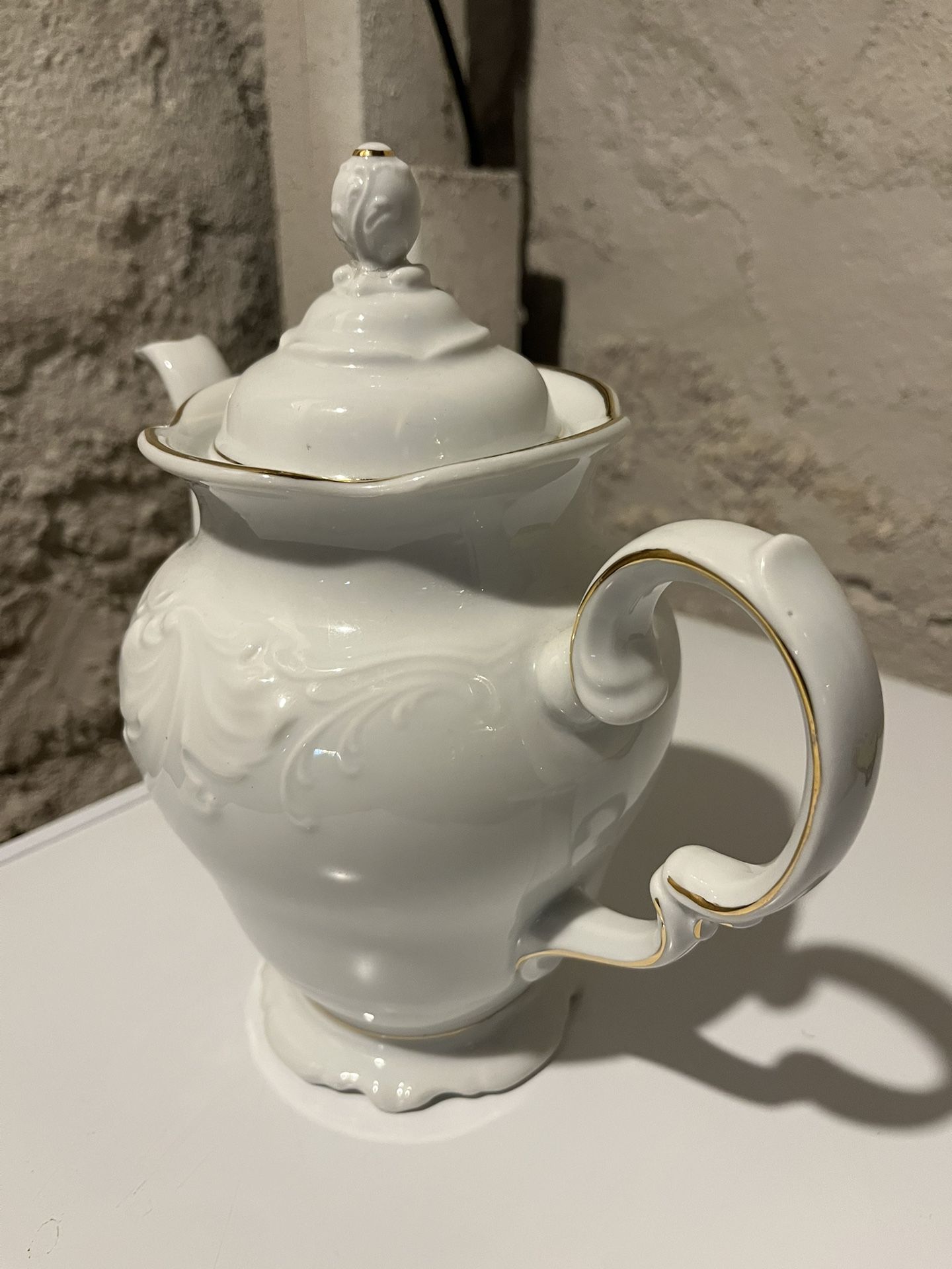 White Tea Pot
