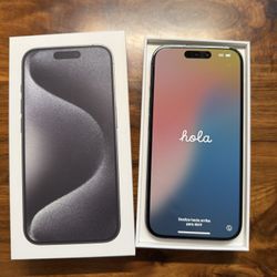 iPhone 15 Pro Black Titanium 512GB Unlocked