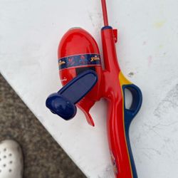 Fishing Pole Kids Spider-man 