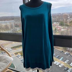 The Limited Cold Shoulder Sweater Top Size Medium 