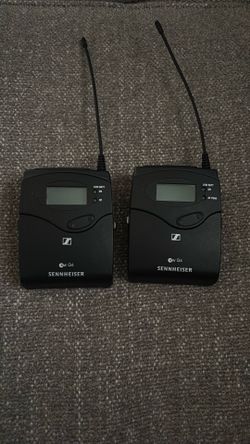 Sennheiser Ew G4 wireless lavalier Set