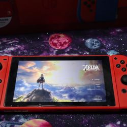 Rare Red V2 Nintendo Switch 