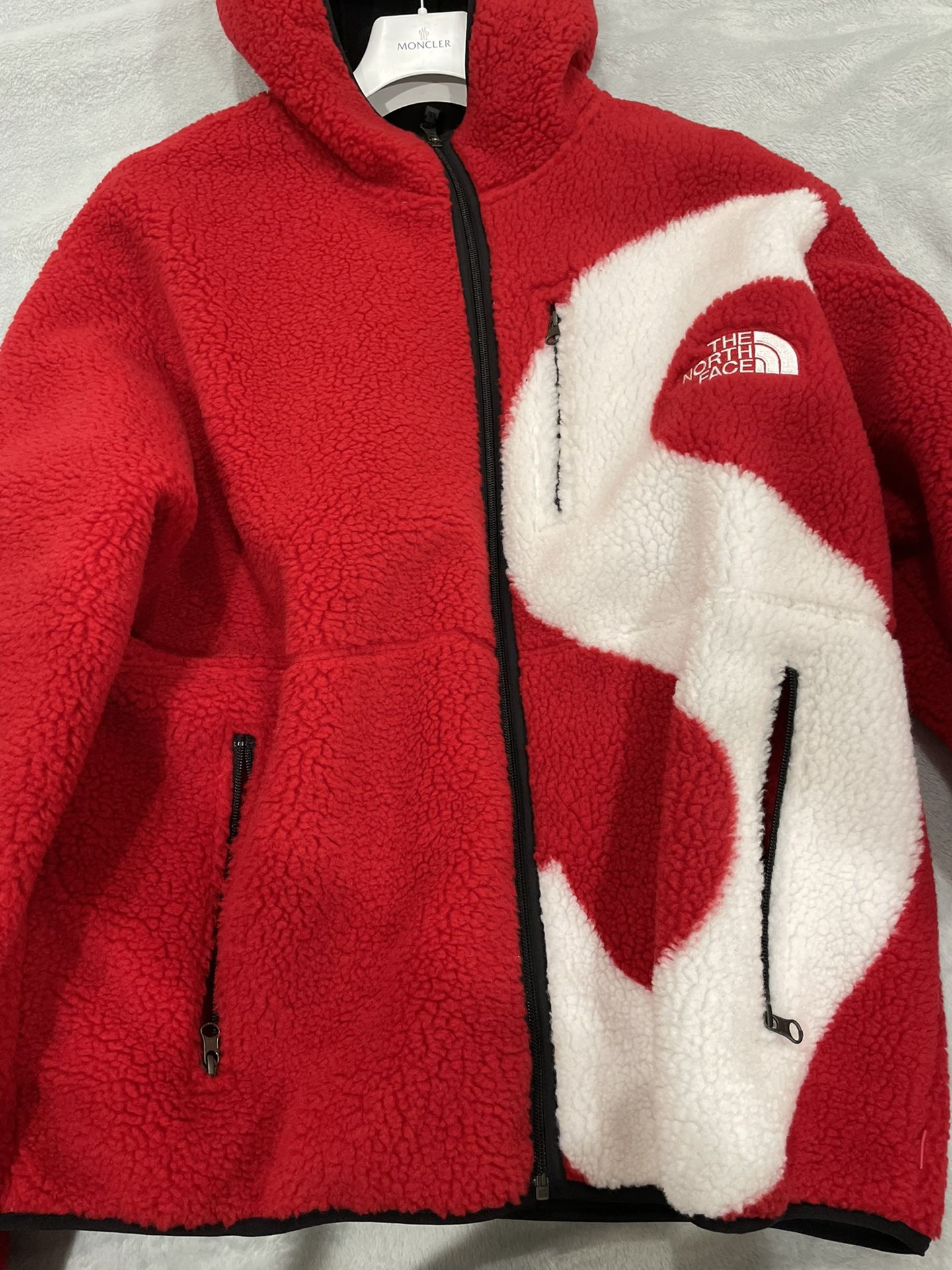 Supreme x The North Face S logo fleece jacket