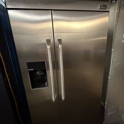 42” GE Monogram Built In Stainless Steel Refrigerator 