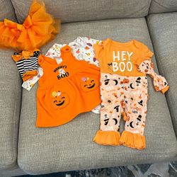 Baby Girl Halloween Clothing 3 Months 