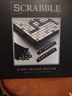 New Scrabble Giant Deluxe Edition