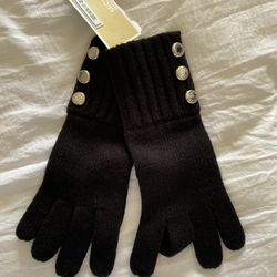 Black Michael Kors Women’s Gloves 