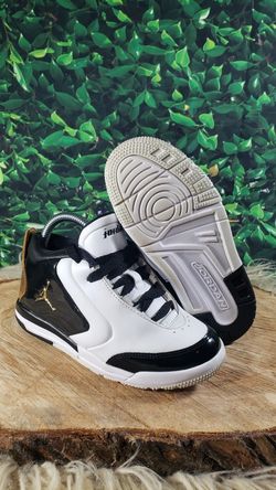 Nike Jordan Big Fund (GS) White Black Gold
