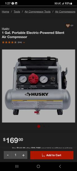 Husky Silent Compressor
