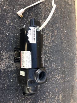 Jetted tub motor and pump