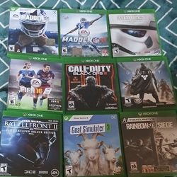 Xbox One Games $8 Each!