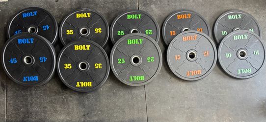 Bolt Bumper plates