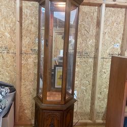 Antique Display Cabinet 