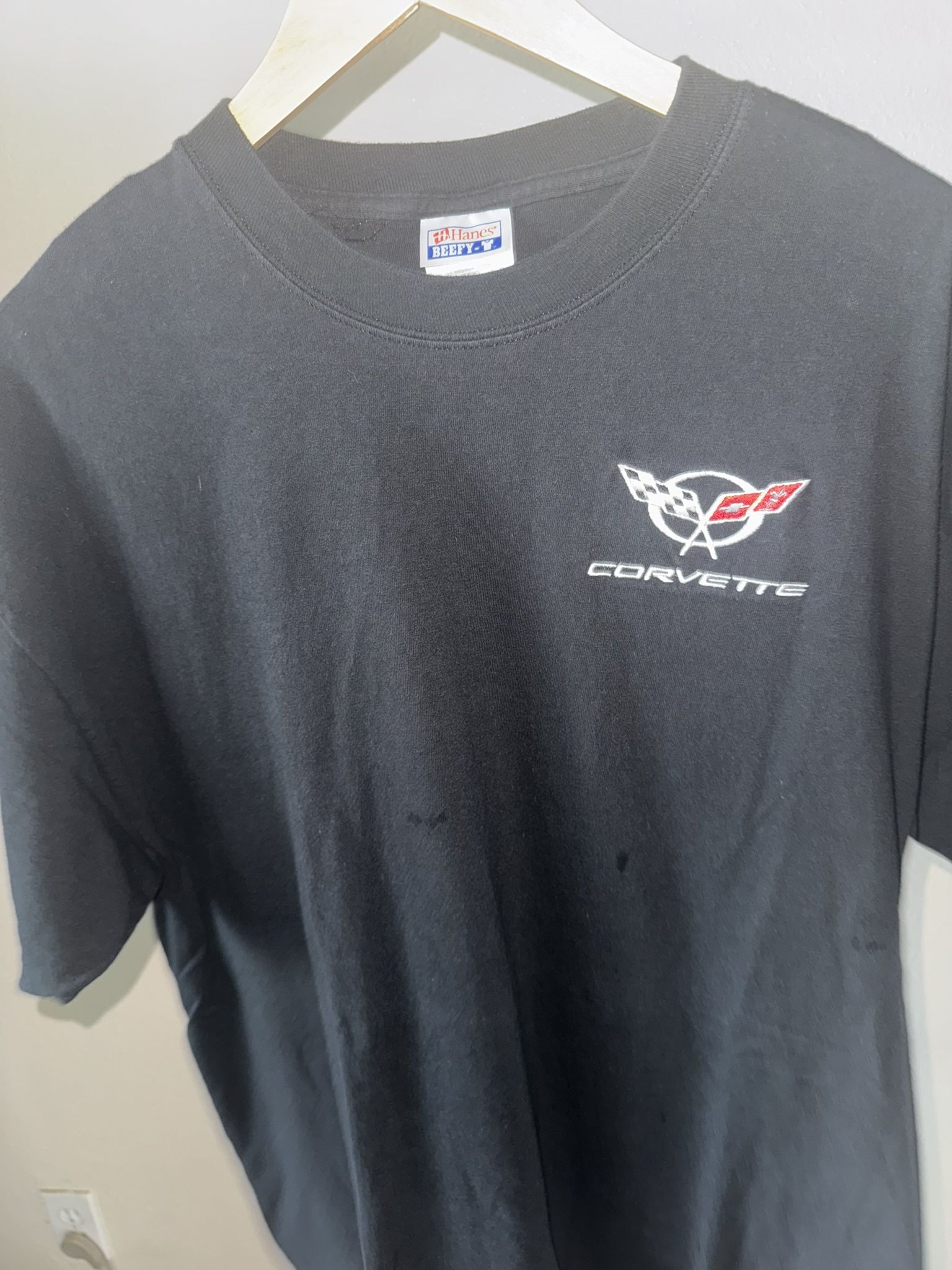 Corvette Vintage Logo Cotton Tee