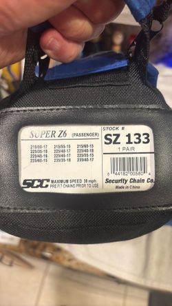 SZ133 SZ139 SZ 133 139 ice snow tire cable chains new