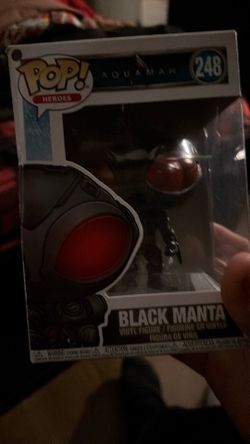 Black manta funko  pops