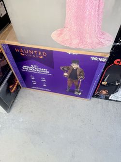 6-ft Gary the Grave Digger Motion Activated Lighted Animatronic halloween