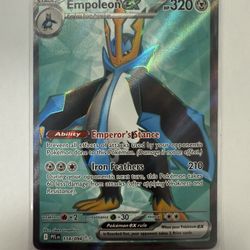 Empoleon ex 114/094 Full Art Pokemon Card NM 