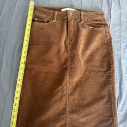 Brown Skirt 