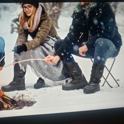 New Waterproof Hiking Winter Snow Boots Fishing Skiing Snowmobiling  Ice Fishing  
