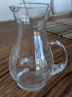 Large Princess House Pitcher